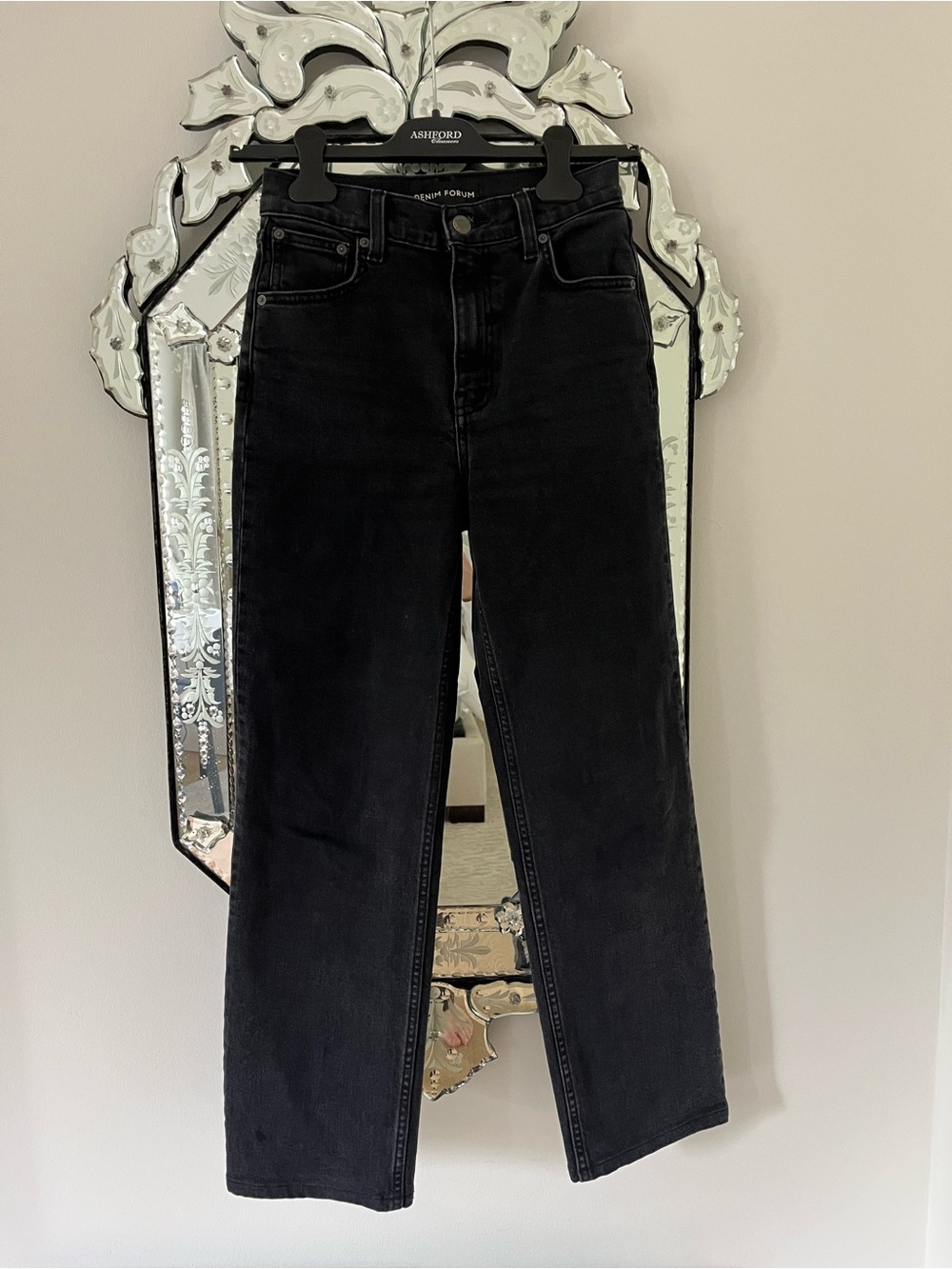 Denim Forum The Arlo High-Rise Straight 28l